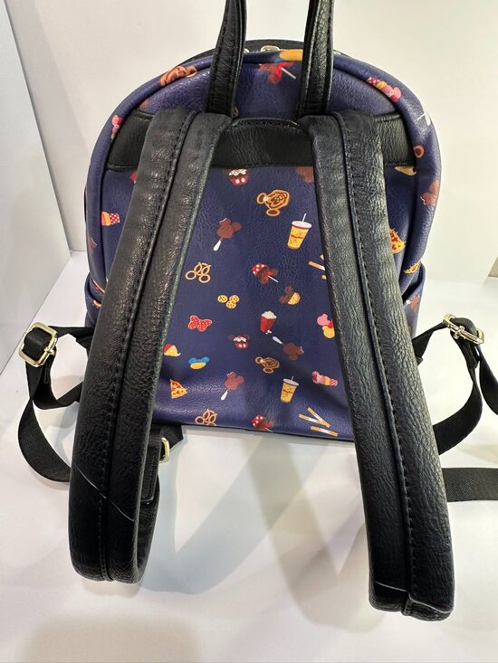 Loungefly Disney Parks Snack Print Mini Backpack Popcorn Treats main image 7
